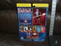 STARMAN DC DIRECT ACTION FIGURES BUBBLE YELLOWING 1999 6 INCH FIGURE