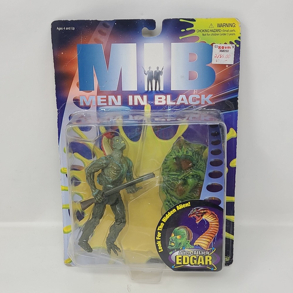 Vintage Men in Black Action Figure Alien Attack Edgar Galoob