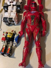 Vintage Power Rangers Megazord, Bear, 20″ Rangers, Time Shadow, Voltron Panther