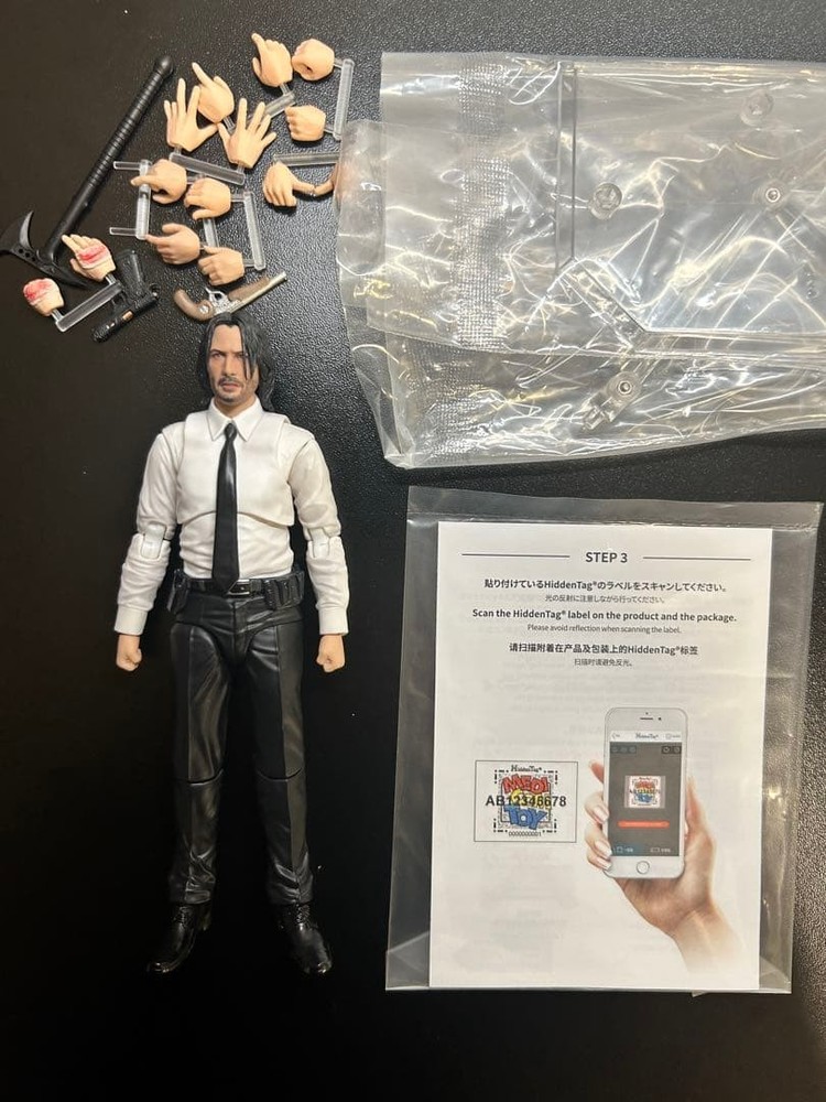 MAFEX John Wick Chapter 4 Action Figure Medicom Toy Used Near Mint Japan