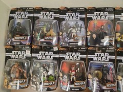 Box of 12 Star Wars Heroes Villains Collection Episode 3 Figures 2006