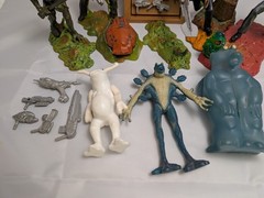 Vintage Men in Black MIB Action Figure 1996 Galoob Will Smith Toy Set Lot 2
