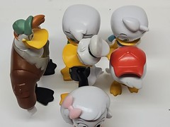 DISNEY DUCKTALES LAUNCHPAD MCQUACK FIGURE LOT HUEY DEWEY LOUIE WEBBY PHATMOJO