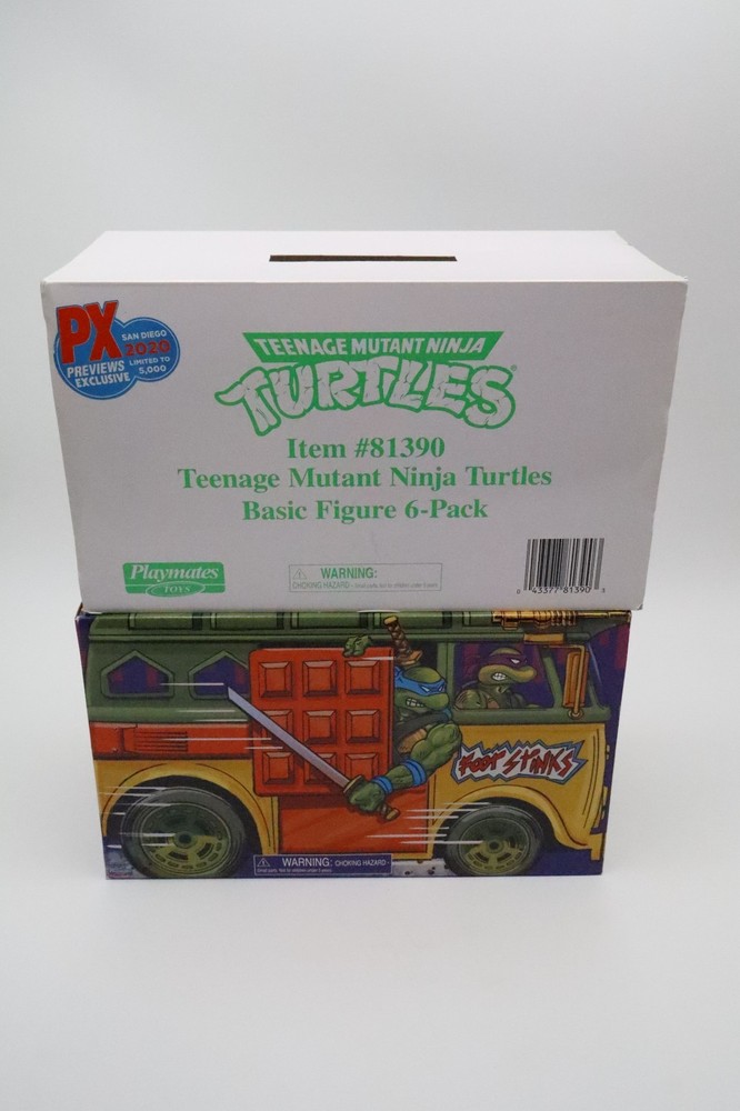 Teenage Mutant Ninja Turtles PX Previews SDCC 2020 Exclusive 6 Pack Sealed