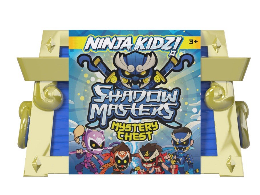 NEW! LIMITED STOCK! Ninja Kidz Shadow Masters Mystery Chest, SHIPS TODAY! HURRY!