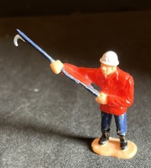 12 Mini Plastic Working Men Figure 1.5 in
