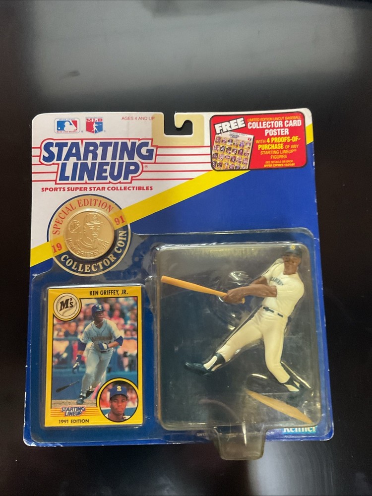 Kenner Ken Griffey Jr. Starting Lineup 1991 Edition Baseball Figure MLB