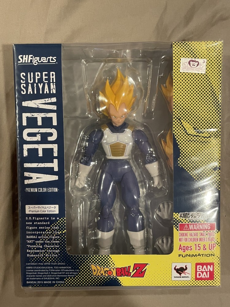 SH Figuarts: Dragon Ball Z – Super Saiyan Vegeta (Premium Color Edition) NIB