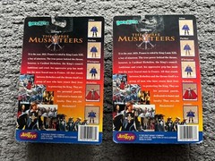 Three Musketeers Aramis & Athos Bendems Charlie Sheen Keifer Sutherland 1993 MOC
