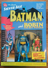 2003 DC Direct The Classic Silver Age BATMAN AND ROBIN Deluxe Action Figure Set