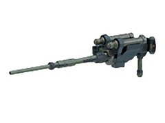 Gundam MSIA U.C. ARMS Gallery ” ZIM/M・T-K175C 175mm Recoilless Rifle ” Weapon
