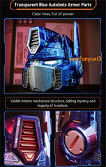 Killerbody 1/1 Transformer G1 Optimus Cosplay Wearable Helmet Mask Voice Control
