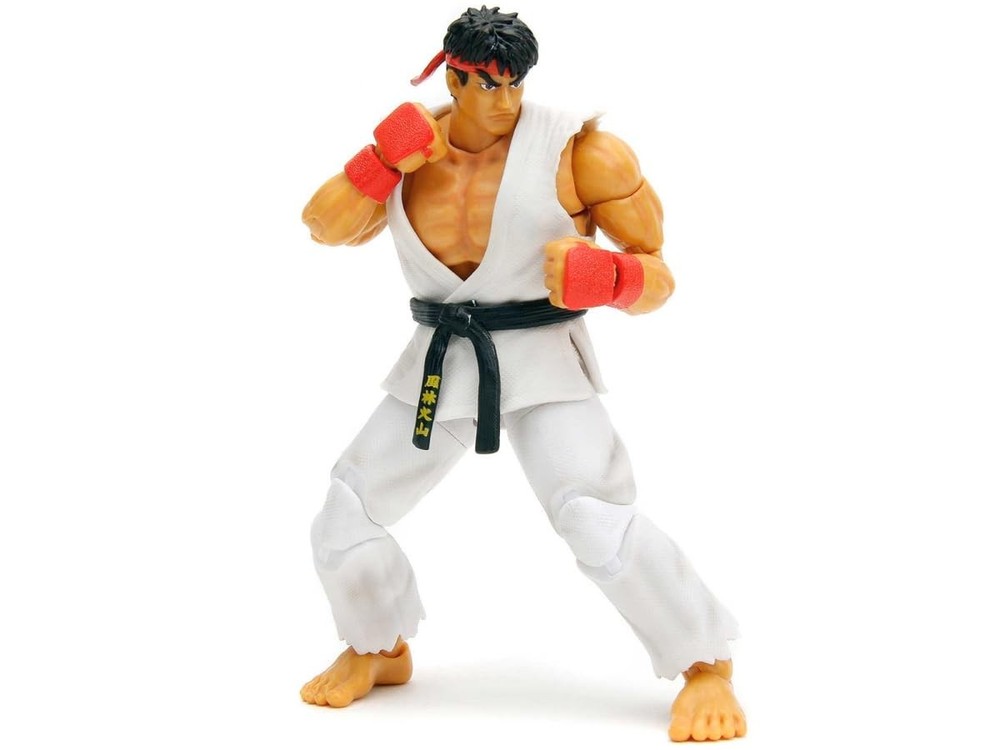Jada Street Fighter II 6″ Ryu Action Figure, Toys for 6 inch, Multicoloured