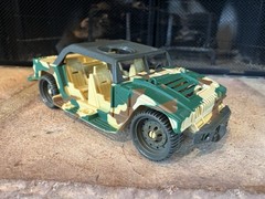 GI Joe Cobra Brawler Humvee Assault Jeep Military Action Figure Vehicle 2001 Toy