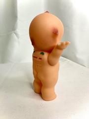 VINTAGE KEWPIE COIN BANK DOLL SOFT VINYL TOY JAPAN SOFUBI