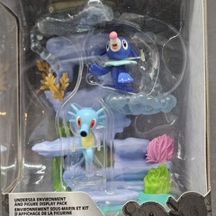 Pokemon Select Undersea Environment Popplio Horsea Figure Display Pack Series 1