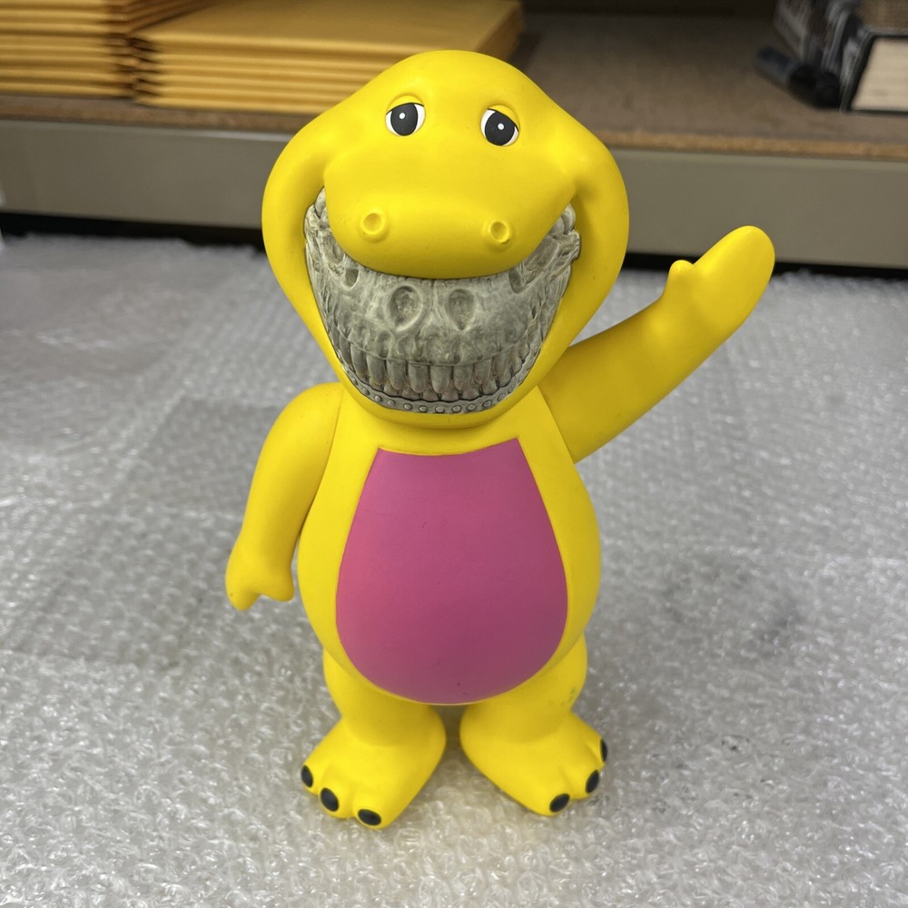 Barney Bubble B-Rex Grin Yellow by Ron English x JPS x Made by Monsters