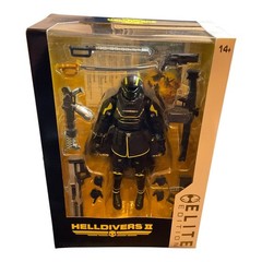 McFarlane Toys Helldivers 2 B-01 Tactical Elite Edition 7″ Action Figure In Hand