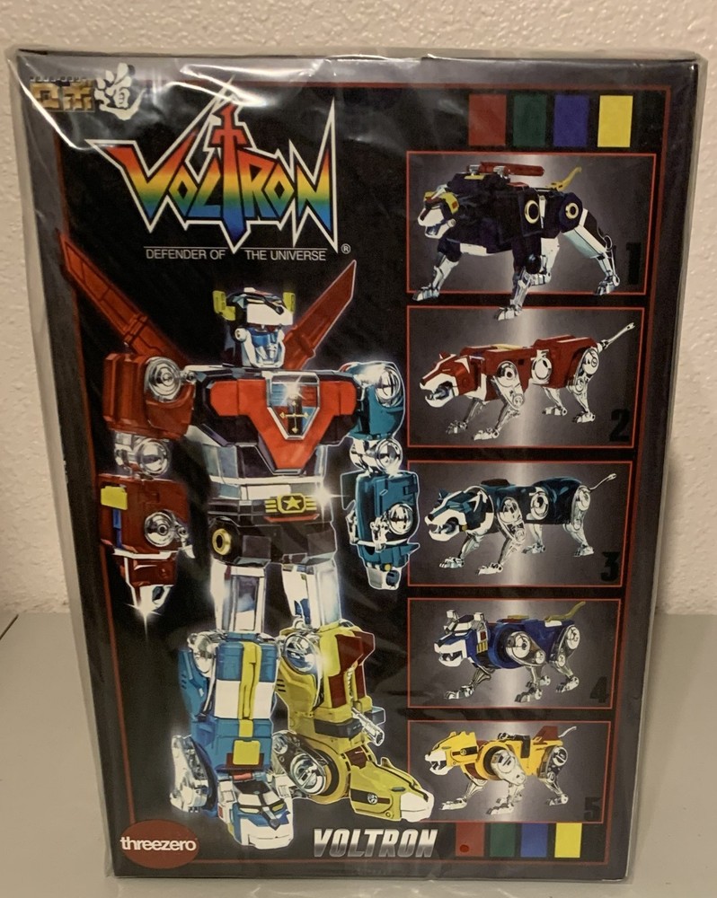 Threezero Robo-Dou Voltron Defender of the Universe Retro Toy Edition in USA