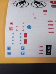 Gi Joe 1984 Killer Whale Sticker Sheet, New Custom Sticker Sheet, Peel & Stick !