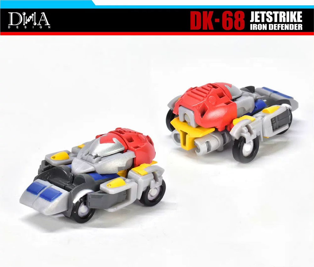 DNA Design DK-68 Jetstrike Iron Defender Wheelie Repaint Upgrade Kit Mini Car