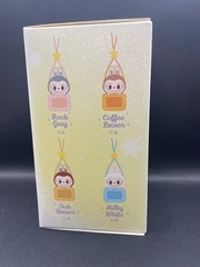 POPLAND Twinkly Fairy Tale Labubu Plush Card Holder-Confirmed “Frosty Blue”