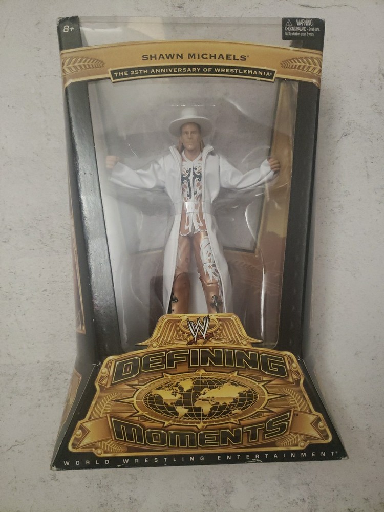 WWE Defining Moments Shawn Michaels 25th Anniversary Of Wrestlemania Mattel WWF