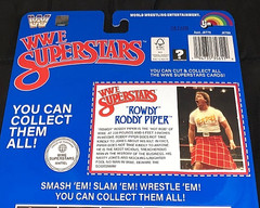 WWE SUPERSTARS LJN 2026 “ROWDY” RODDY PIPER BLUE CARD 8 IN. FIGURE NEW! W/POSTER