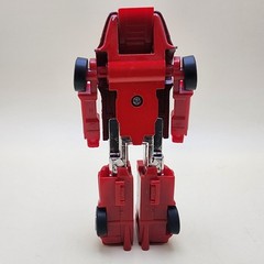 MACHINE ROBO GoBots (Vintage 1982) TURBO MR-07 Red Race car (Popy) COMPLETE