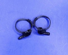 Dual leg holsters with pistols – 1/12 scale