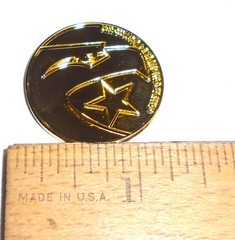 GI Joe Cobra Head Mirrored Gold UNPainted Custom Currency Challenge Coin (C)