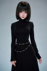 ROSEIDOL Studio Black Dress Idol Girl Silicone Collectible 18+