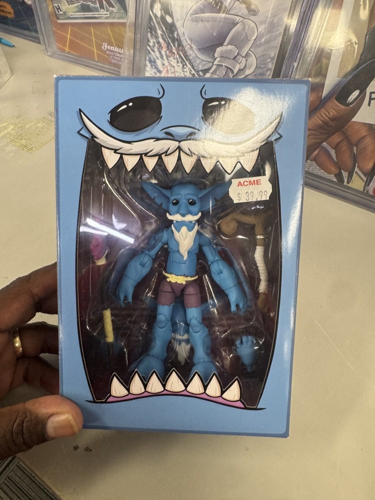 Plunderlings Plunderlong CURSED CAYO 1/12 Scale Blue 5″ Action Figure