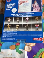 WWE Superstars LJN Jesse Ventura Exclusive Blue Card Retro SERIES 2 In Hand