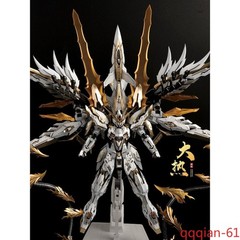 ZZA 1/100 Blue Flame Snow White Model Kit – Custom Color with Alloy Frame Gift