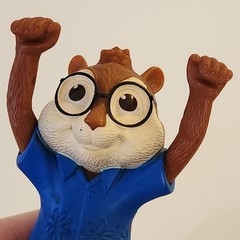 2011 Zip Line Simon Action Figure 3″ McDonald’s Chipmunks 3 Chipwrecked (T)