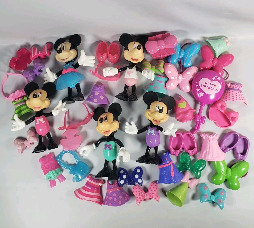 Disney Minnie Mouse Snap N Style Bow-Tique & Other Brands? Snap On *Read Disc.