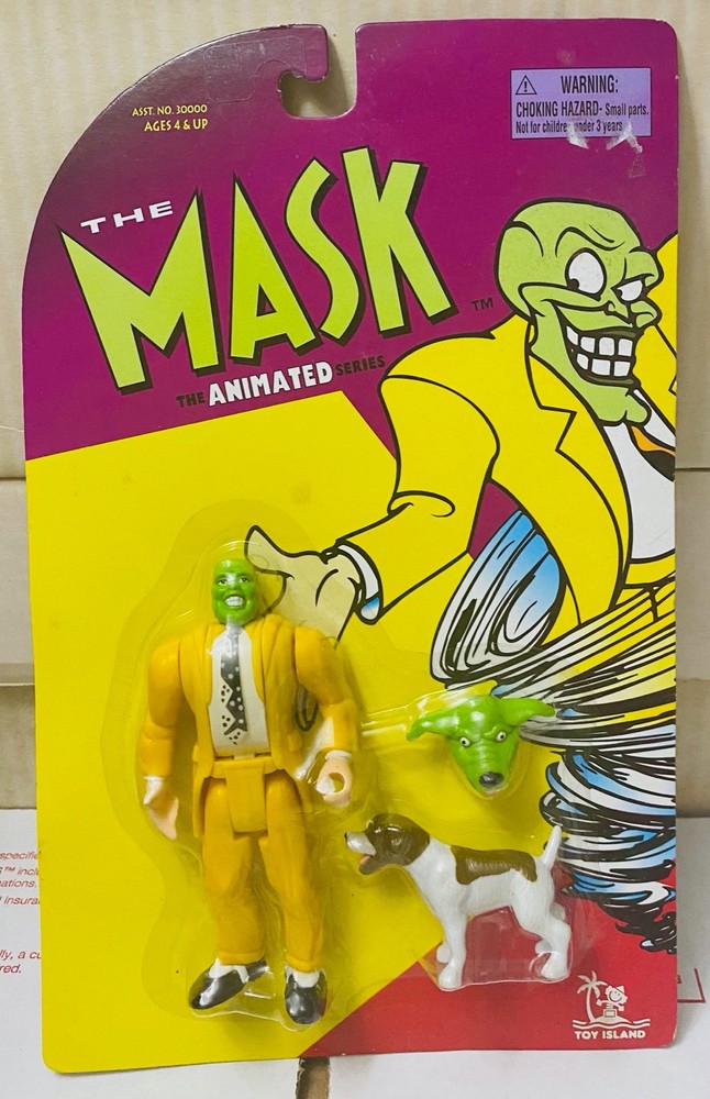 Vintage 1997 Toy Island MASK The Animated Series Heads-Up Mask