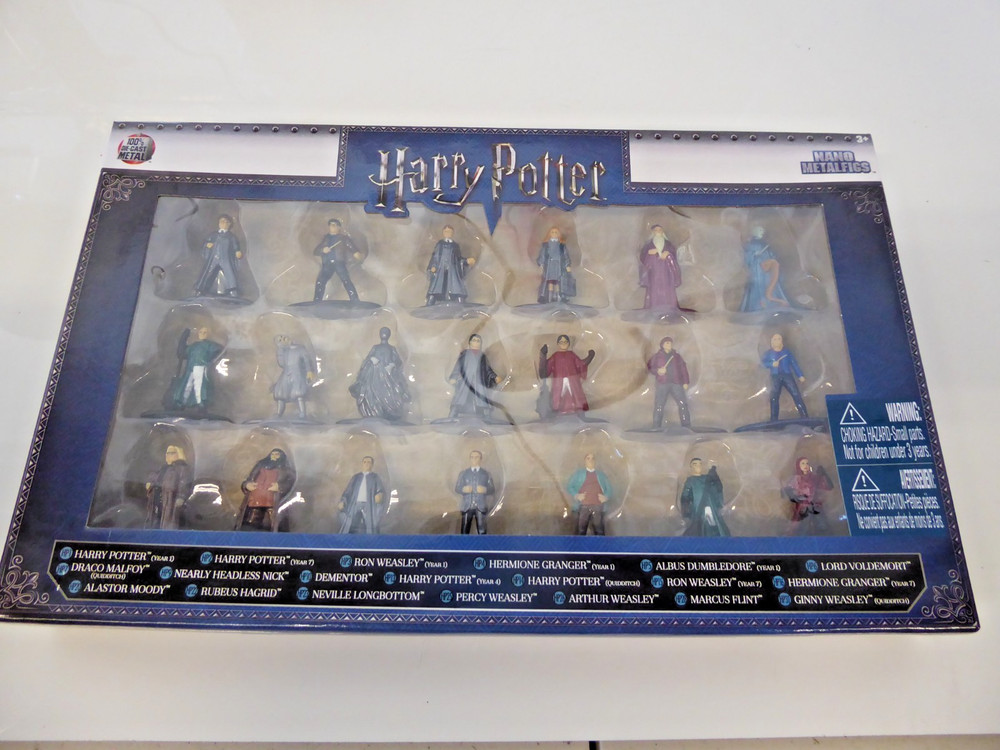 Harry Potter Jada Toys Nano Metalfigs Set 20 Die-Cast Metal Mini Figures