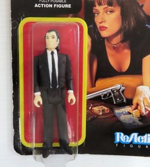 ReAction PULP FICTION VINCENT VEGA Movie Action Figure NEW SEALED !! Travolta