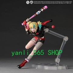 Kaiyodo Revoltech Amazing Yamaguchi Harley Quinn Suicide Squad ISEKAI Ver.&Bonus
