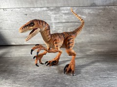 Amber Collection Velociraptor The Lost World Jurassic Park