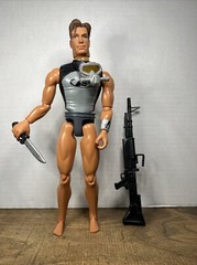 Vintage Mattel 1998 Max Steel Action Figures Doll 12″ With Accessories
