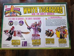 Mighty Morphin Power Rangers White Tigerzord And The White Ranger New In Box