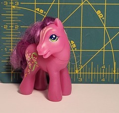 My Little Pony 25th Birthday Celebration McDonalds Toy Cheerilee Figure 2008 MLP