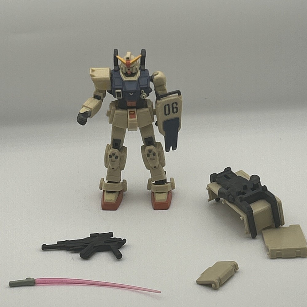MSIA Gundam RX-79[G] Ground Type Mobile Suit Bandai, Backpack Missing Side Panel