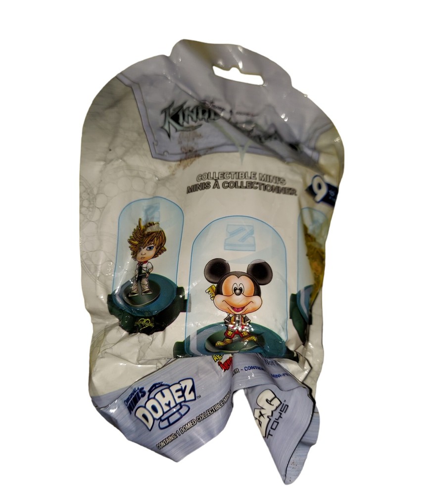 Disney Kingdom Hearts Domed Collectible Mini Figure Blind Random Bag Sealed (ML)