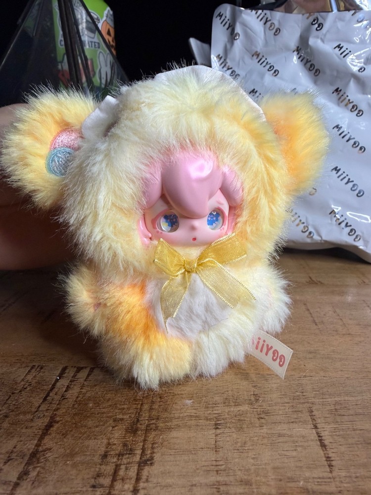 Miiyoo Sweet Forest Story Plush Blind Box Confirmed Style Purple Deer Yellow Cat