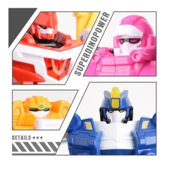 Miniforce Super Dino Power 2 SUPER TYRAKING 5-Intergration Tyranno T-Rex Robot