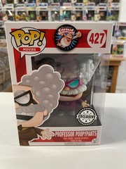 DAMAGED BOX PROFESSOR POOPYPANTS 3.75″ POP VINYL FIGURE FUNKO 427